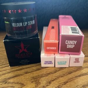 Jeffree Star Lip Set with Candy Drip Pink & Coral Entwined